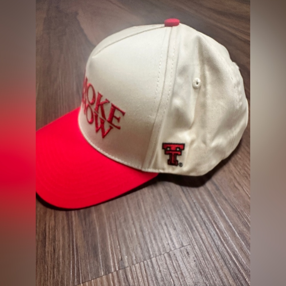Texas Tech Hat Red and Cream 'Smoke Show' Cap - Picture 3 of 6